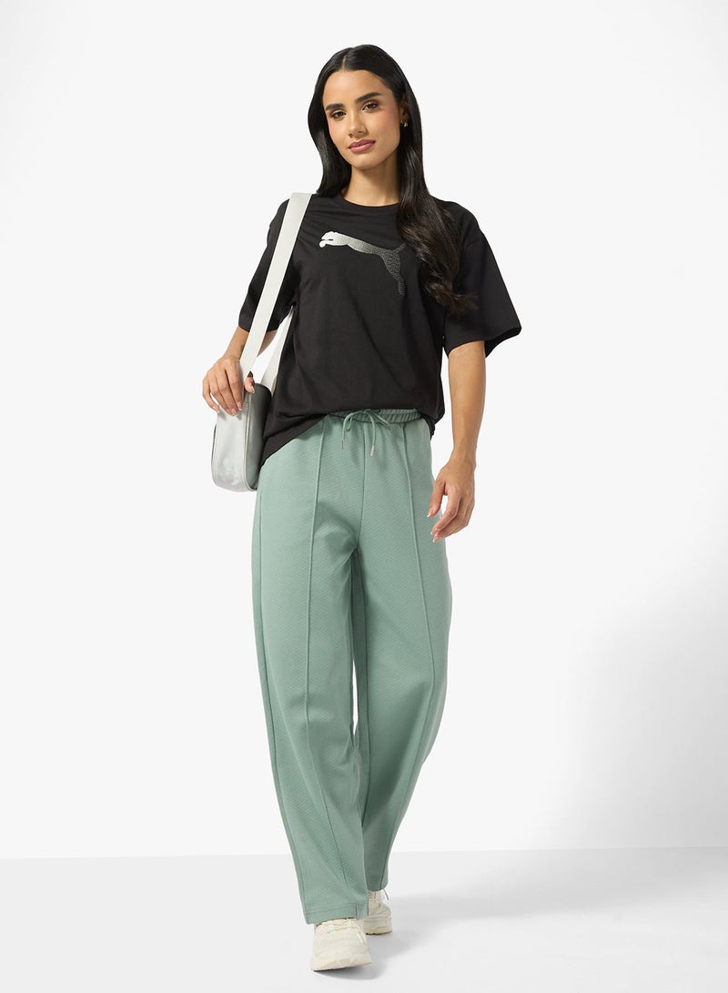 بوما تيشيرت برسومات مريحة نسائي - Image 1